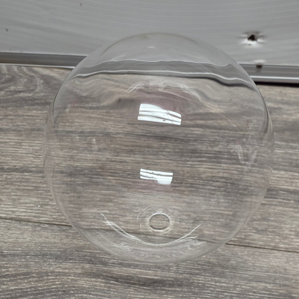 8 Inch Clear Hollow Glass Ball Sphere Decorative Orb Replacement Globe
